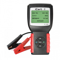 IC-400 Тестер аккумуляторных батарей (АКБ) 12/24V iCartool IC-400
