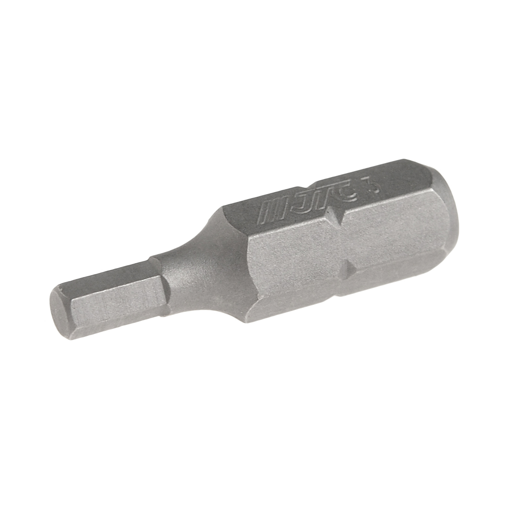 JTC-1152503 - Бита HEX H3х25мм 1/4" DR 6-ти гранная S2 JTC - 
Размер: 3 х 25 мм.
Квадрат: 1/4" DR, 6-гранная.
Материал: S2 сталь.
