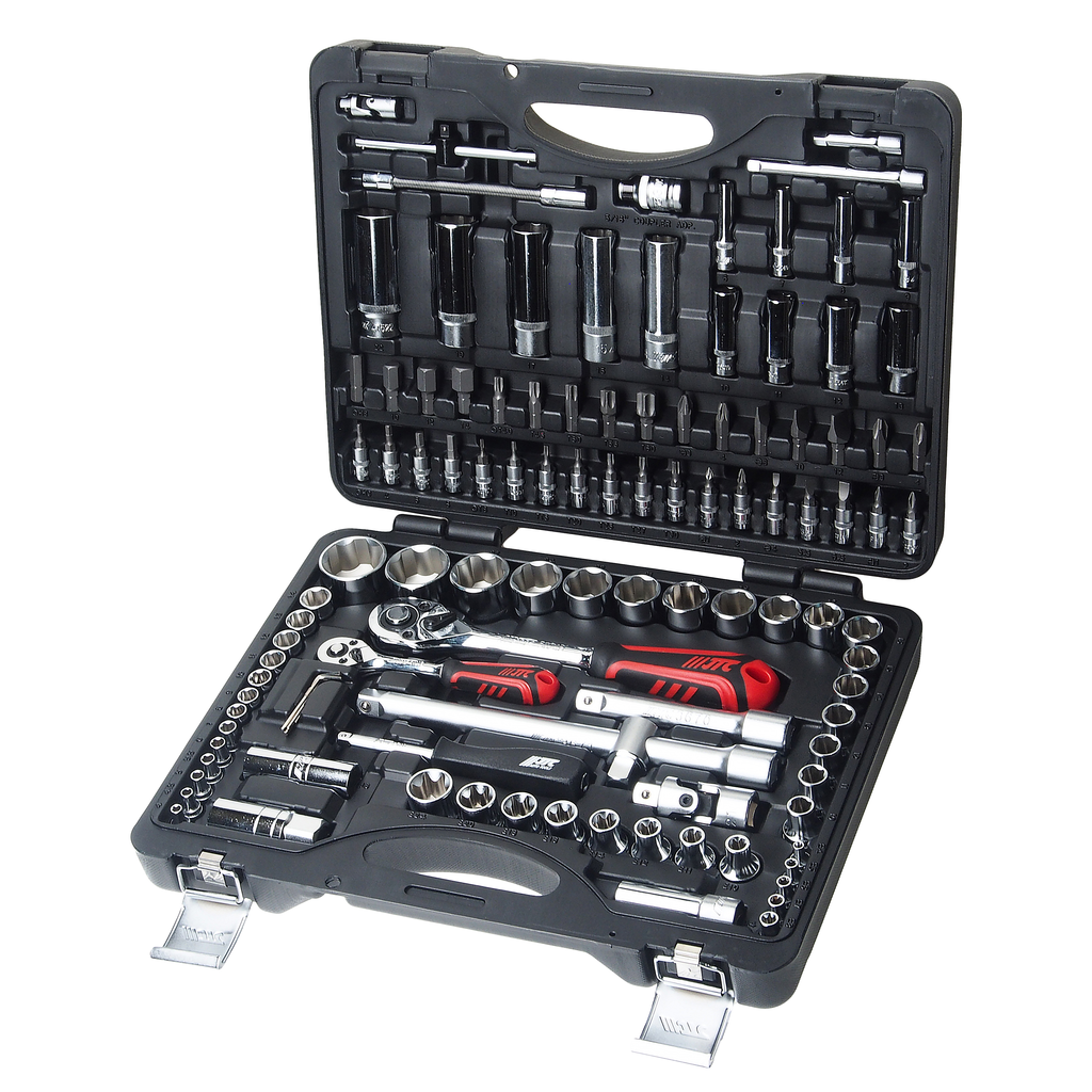 JTC-S110B-B72 - Набор головок торцевых и бит 1/4",1/2" для поврежденных гаек 110 предметов в кейсе JTC - Комплектация 1/4":

Головка торцевая, SURFACE 1/4" (4, 5, 5.5, 6, 7, 8, 9, 10, 11, 12, 13, 14 мм);
Головка торцевая длинная, SURFACE 1/4" ( 6, 7, 8