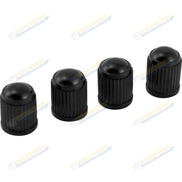 08-1001 Колпачки черные (100шт.)