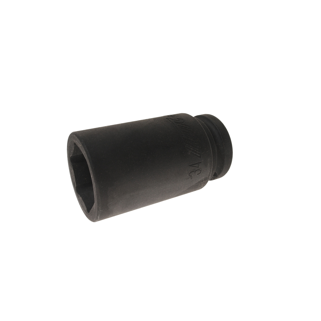 JTC-649034 - Головка торцевая 3/4" 34мм ударная глубокая L=90мм JTC - 
6 граней, метрический размер.
Изготовлена из высококачественной хром-молибденовой стали.
Размер: 3/4"х34 мм.
Общая длина: 90 мм.

