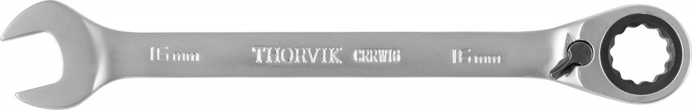 CRRW16 Ключ гаечный комбинированный трещоточный с реверсом, 16 мм