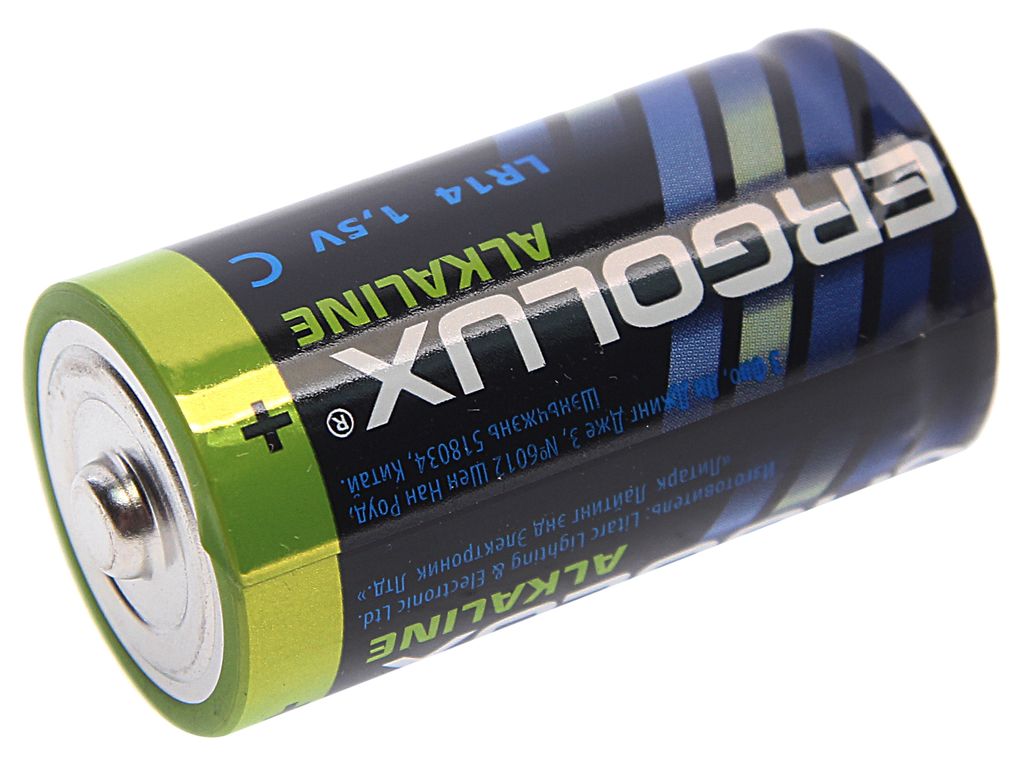 Элемент питания C: LR14-BC2 ALKALINE 1,5V ERGOLUX /2/12/96