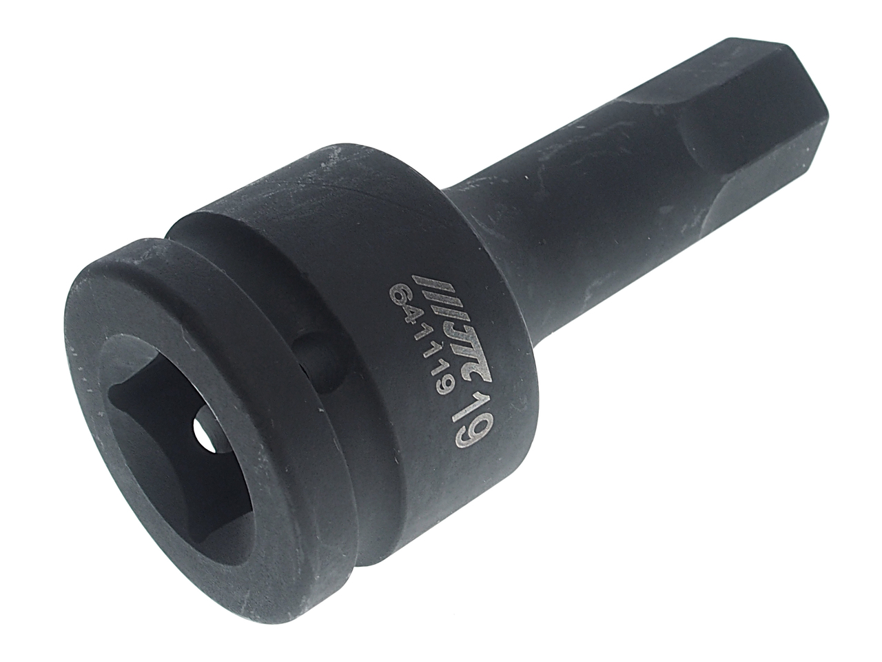 JTC-641119 - Бита-головка 3/4" HEX Н19 ударная L=100мм JTC -  