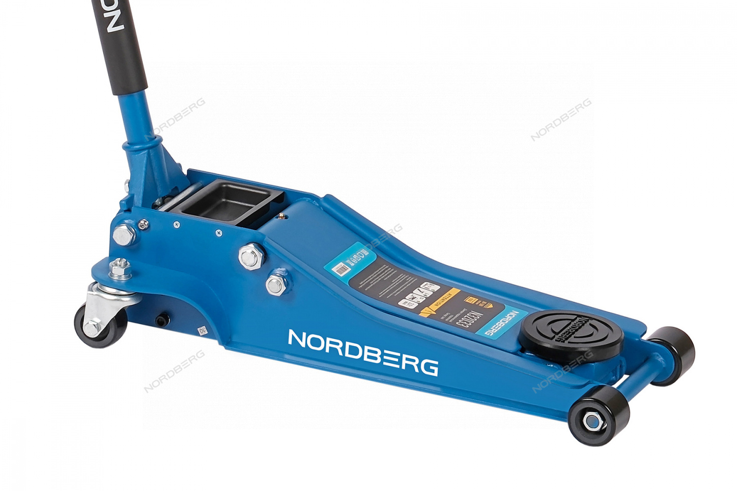 Домкрат подкатной 3,3 т, супернизкий подхват NORDBERG N32033