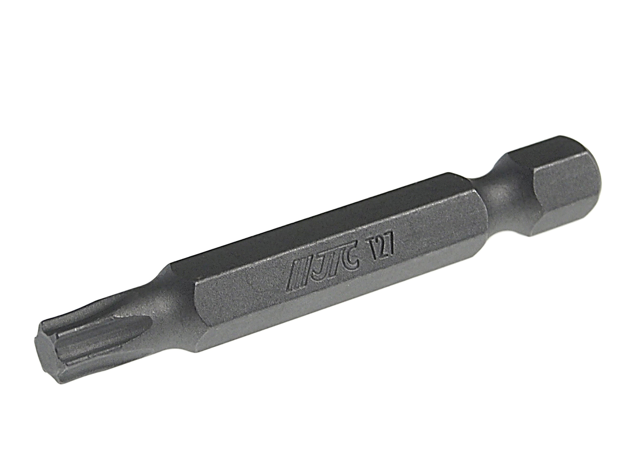 JTC-1135027 - Бита TORX Т27х50мм 1/4" JTC - 
Материал: S2.
Размер: T27.
Длина: 50 мм.
Количество шт. в упаковке: 10.
