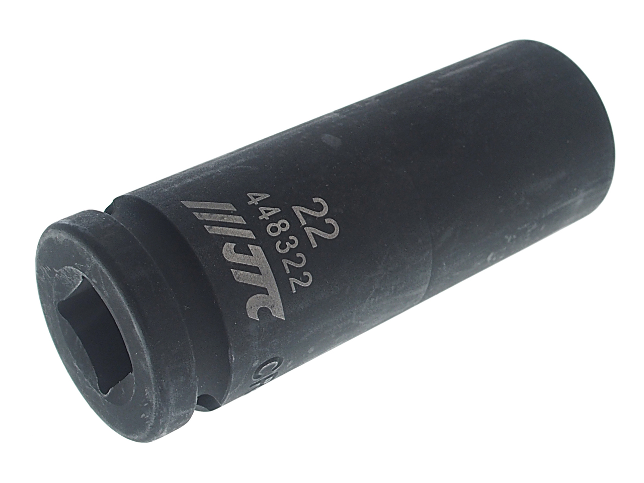 JTC-448322 - Головка торцевая 1/2" 22мм 12-ти гранная ударная тонкостенная L=82мм JTC - 
Изготовлена из высококачественной хром-молибденовой стали.
12 граней, метрический размер.
