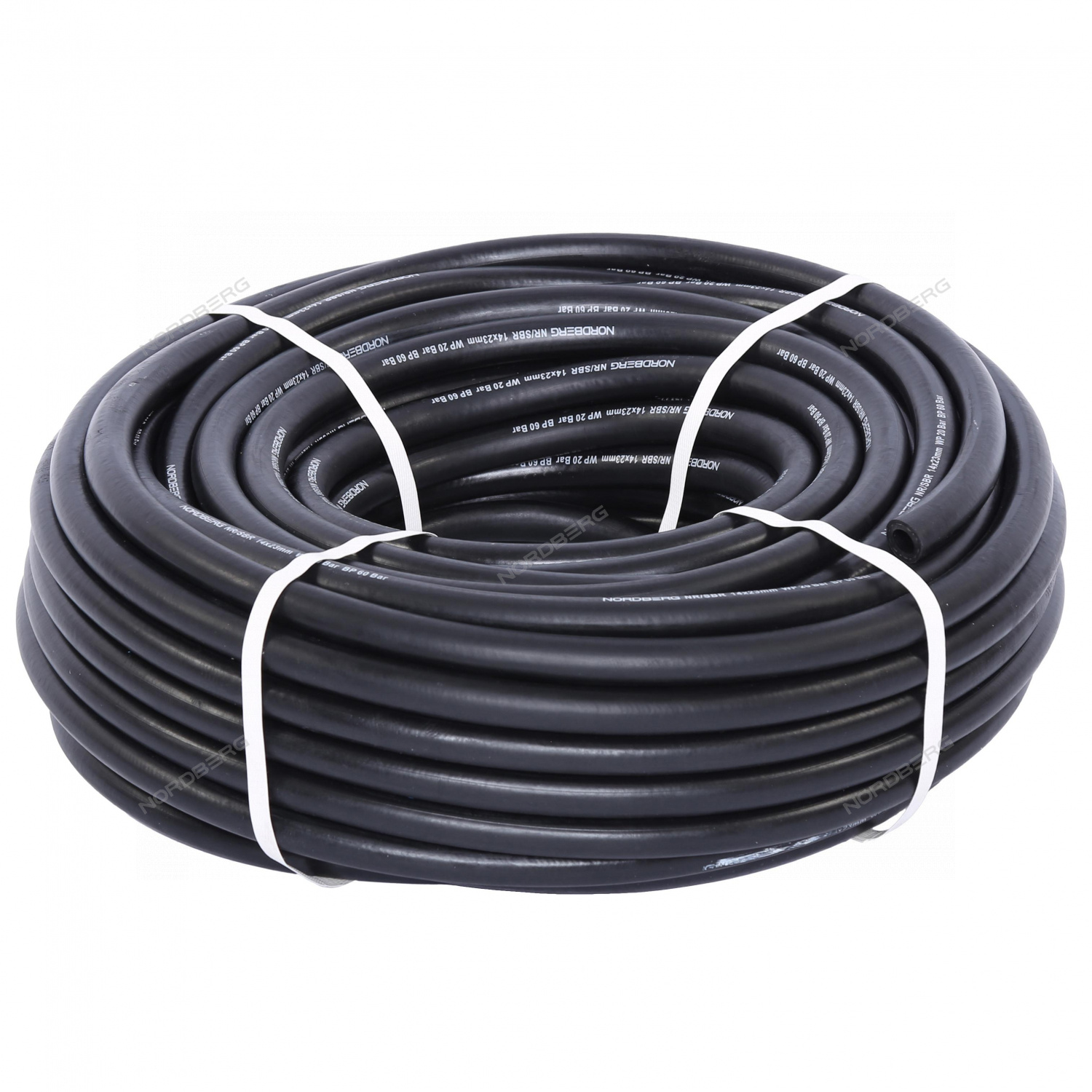 Шланг воздушный, диам. 14х23 мм, прямой, 1 пог. м (в бухте 50м) NORDBERG H1423R