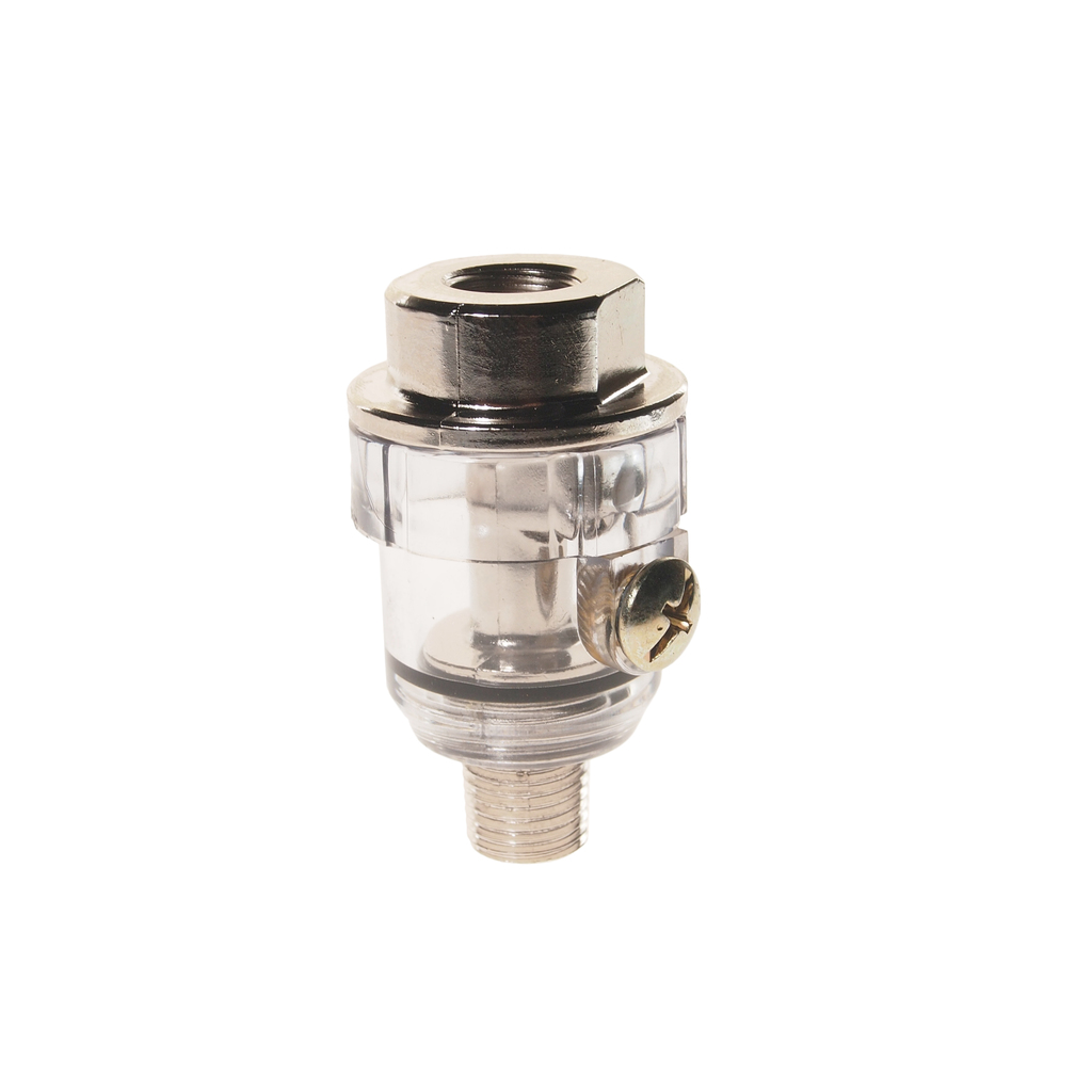 JTC-5532 - Лубрикатор 1/4", 150PSI, 33х59мм мини JTC - 
Защищает пневматические инструменты от ржавчины и увеличивает срок службы за счет постоянной лубрикации.
Рекомендуемые смазочные материалы: лубрикаторное масло для пневмоинструмента.
Размер: 1/4" 