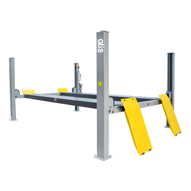 A455 (PEAK 412) Подъемник четырехстоечный, 5,5 т. для слесарных работ (Серый)
