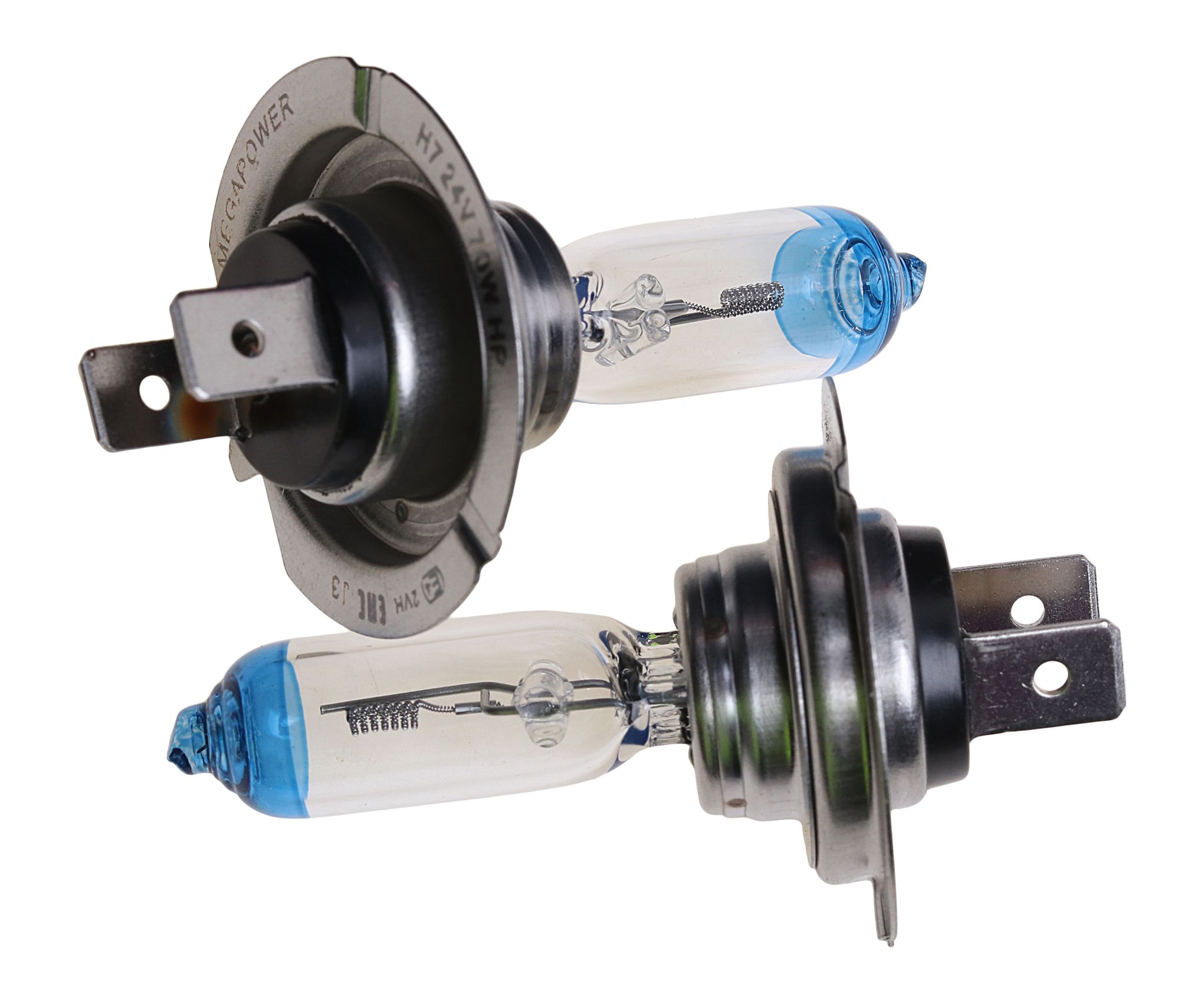 Автолампа H7 (70) PX26d +50% (бокс, 2шт) 24V MEGAPOWER /1/10