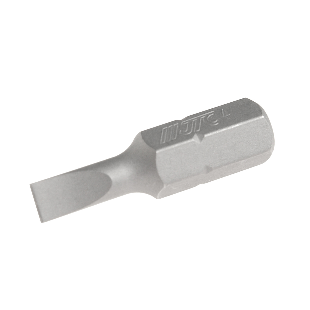 JTC-1122504 - Бита шлицевая SL 0.8х4х25мм 1/4" S2 JTC - 
Размер: 0.8 х 4 х 25 мм.
Квадрат: 1/4" DR.
Материал: S2 сталь.
Тип: SL.
