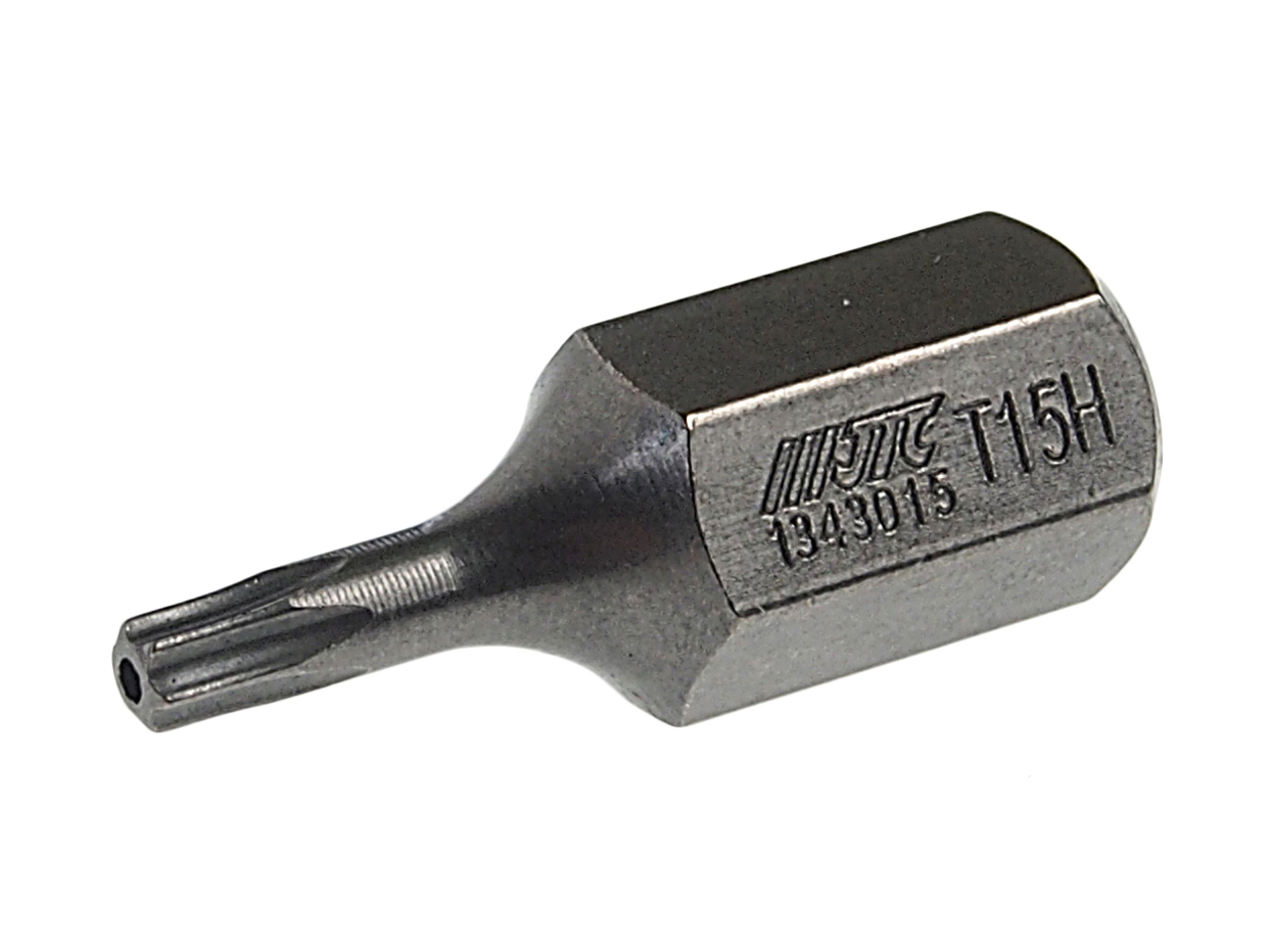 JTC-1343015 - Бита TORX Т15х30мм 10мм S2 JTC - 
Материал: S2.
Размер: Т15Н.
Длина: 30 мм.
Количество шт. в упаковке: 10.
