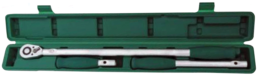 R5434 Рукоятка трещоточная в наборе с удлинителями 1/2"DR, 48 зубцов, 150-500 мм, 4 предмета