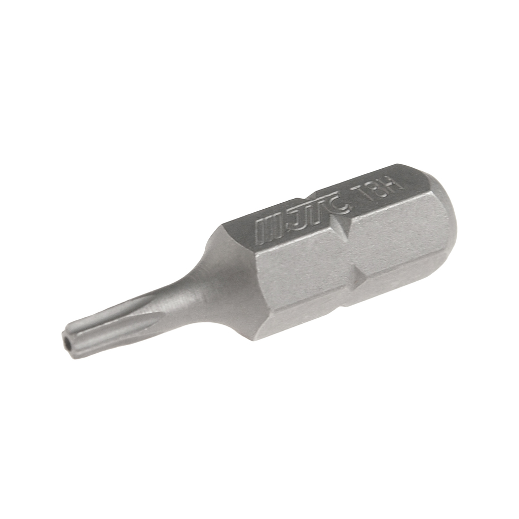 JTC-1142508 - Бита TORX Т8Hх25мм 1/4" DR JTC - 
Размер: Т8H х 25 мм.
Квадрат: 1/4" DR.
Материал: S2 сталь.
Тип: TORX.
