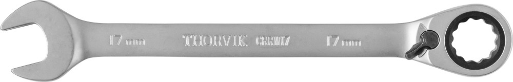 CRRW17 Ключ гаечный комбинированный трещоточный с реверсом, 17 мм