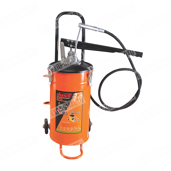 DASS 60-415 Нагнетатель консистентной смазки. ручной, на колесакх, 15 кг