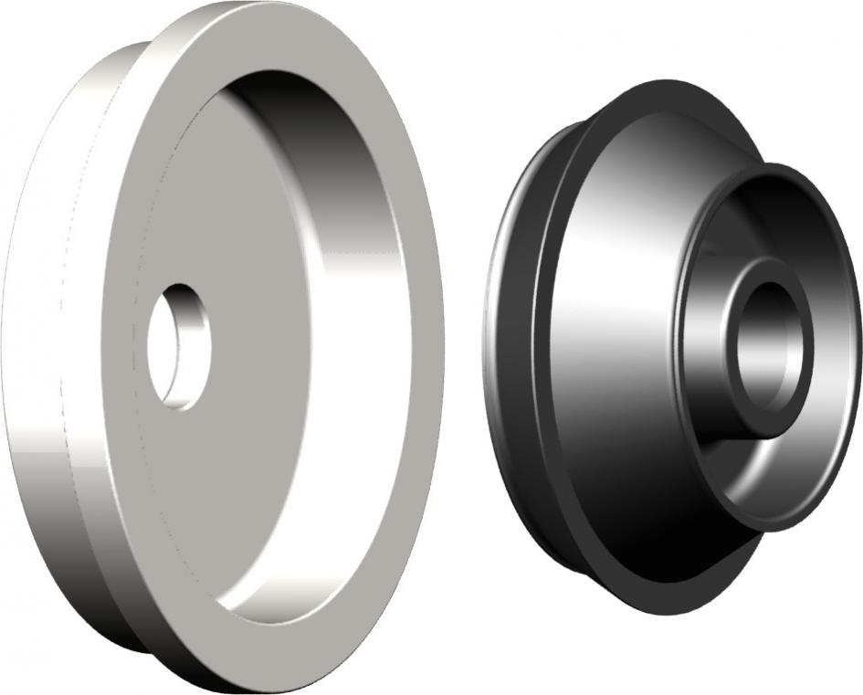 haweka конус 150360091 122-174мм с проставочной шайбой, d вала 36мм