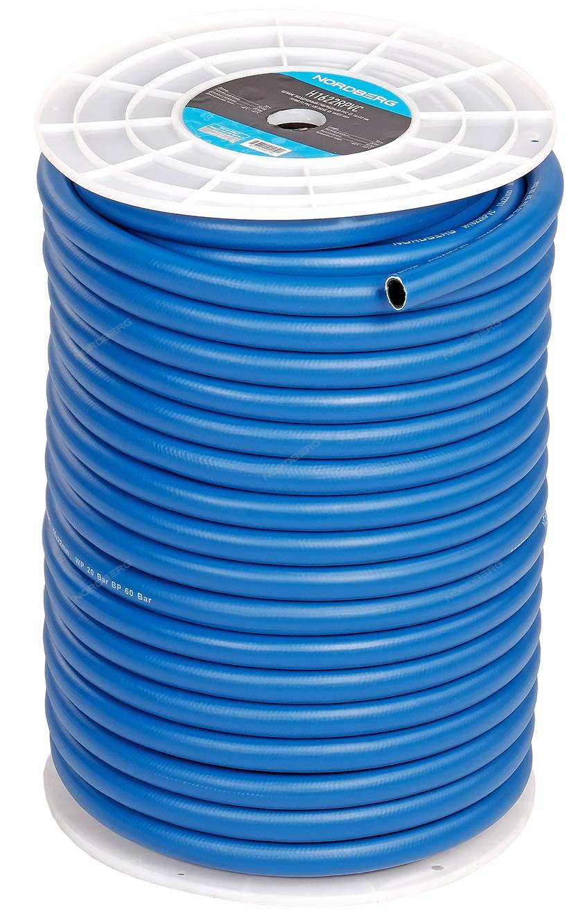 Шланг воздушный гибридный ПВХ диам. 16х22мм NORDBERG H1622RPVC