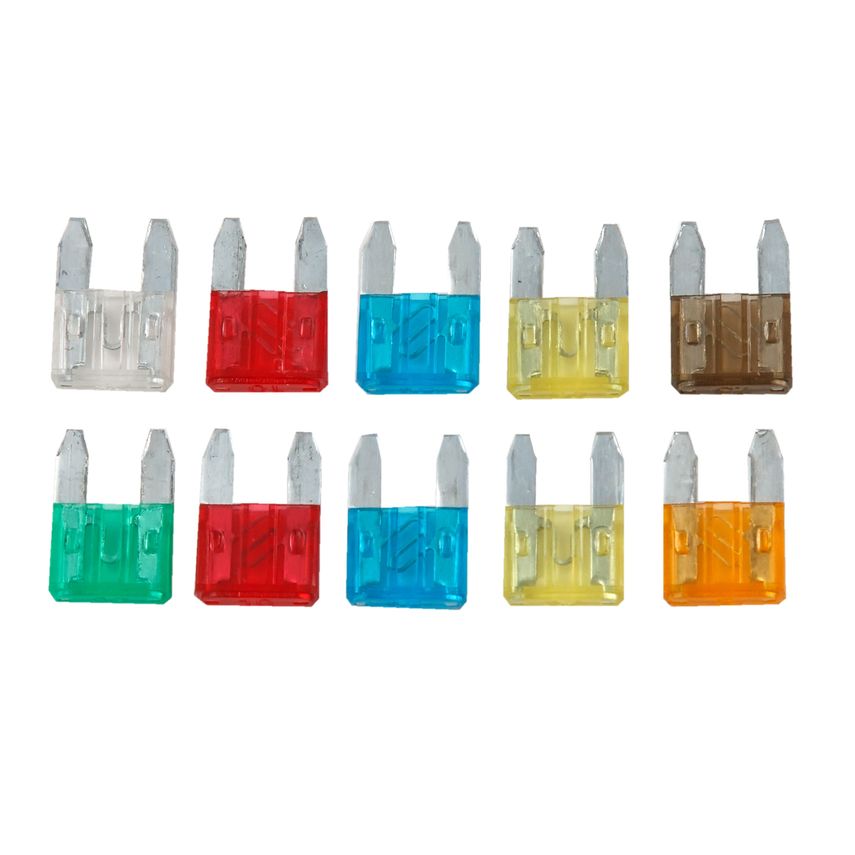 Набор флажковых предохранителей MINI 7.5-25A (10шт) TYPE R 1/10/1000 HIT