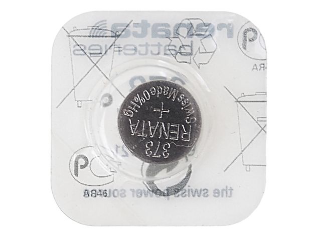 Элемент питания SR916SW: 373-BC1 SALINE таблетка (часы и пр.) 1,55V RENATA /10