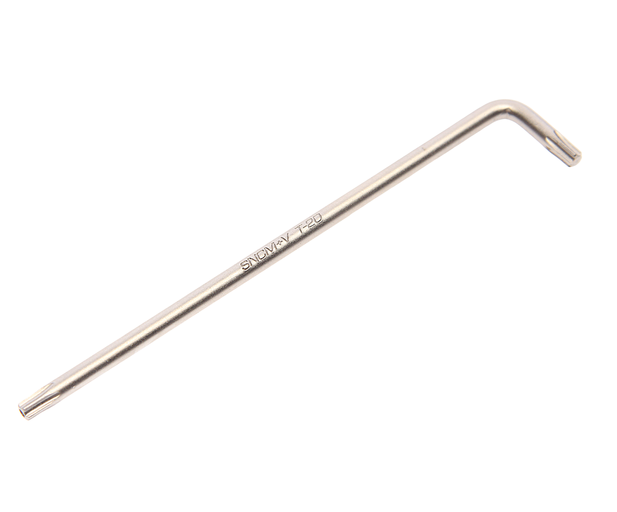 JTC-73420 - Ключ TORX Г-образный T20H удлиненный L=112мм JTC - 
Материал: SNCM8660.
Удлиненная сторона имеет отверстие.
Размер: Т20(H).
Длина: 112 мм.
Ширина: 18 мм.
Количество шт. в упаковке: 20.

