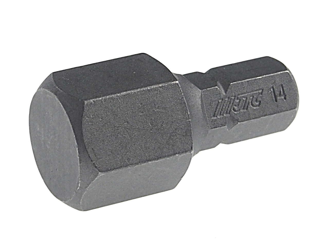 JTC-1253014 - Бита HEX H14х30мм 5/16" DR 6-ти гранная S2 JTC - 
Материал: S2.
Размер: H14.
Длина: 30 мм.
Количество шт. в упаковке: 10.
