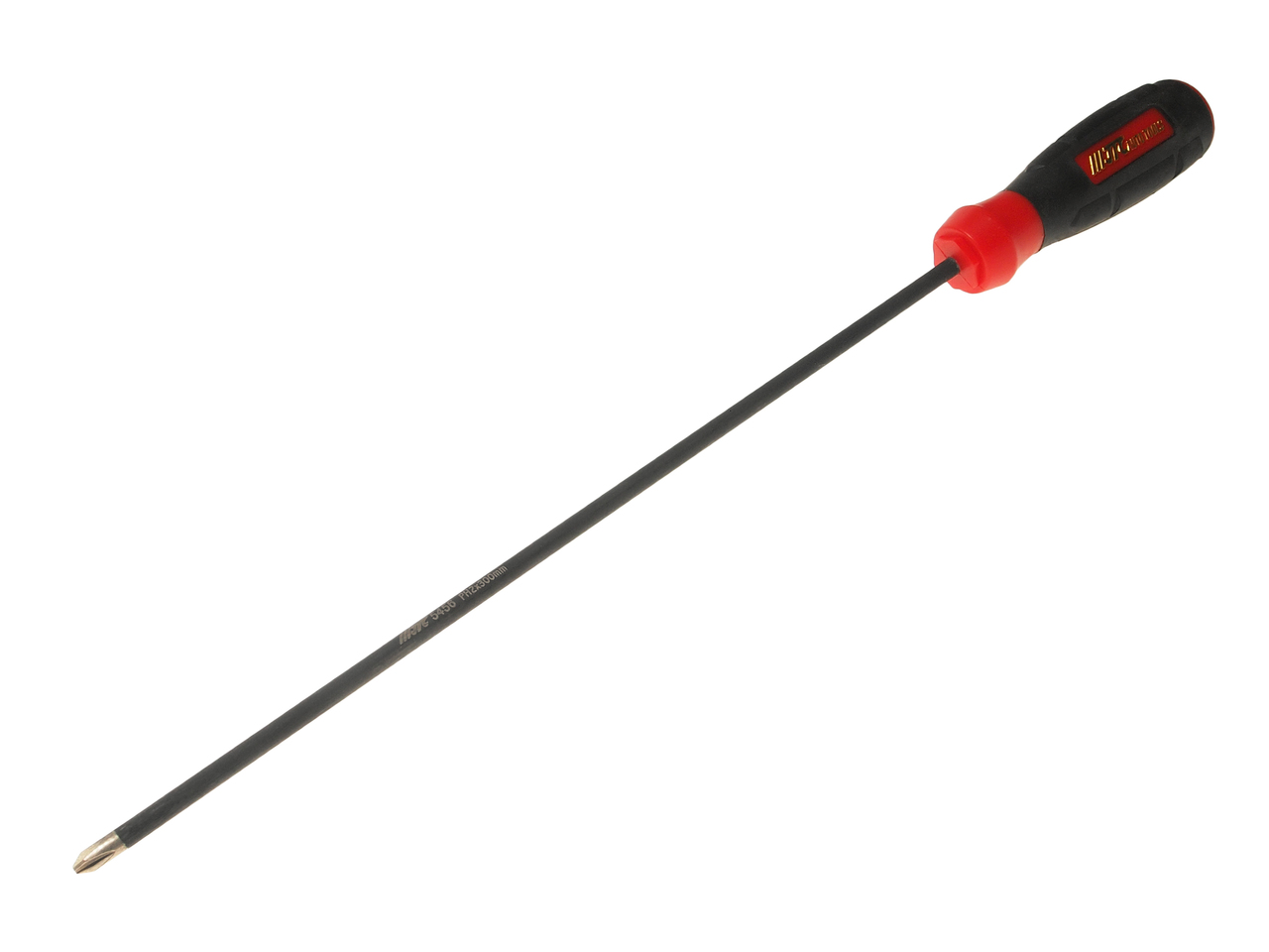 Отвертка крестовая PH 2.0х300мм с противоскользящей ручкой JTC