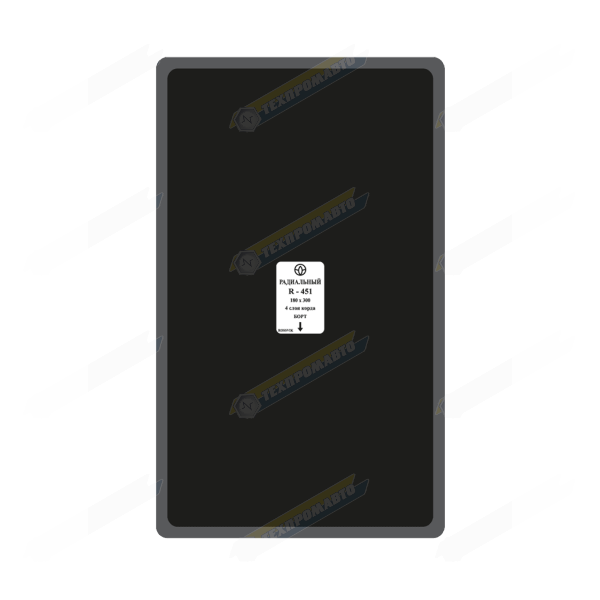 R451T Заплата 180х300мм (10)