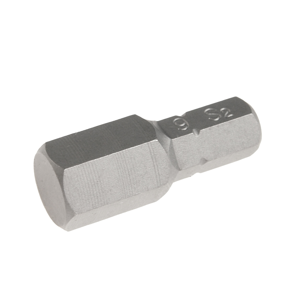 JTC-1152509 - Бита HEX H9х25мм 1/4" DR 6-ти гранная S2 JTC - 
Размер: 9 х 25 мм.
Квадрат: 1/4" DR, 6-гранная.
Материал: S2 сталь.
