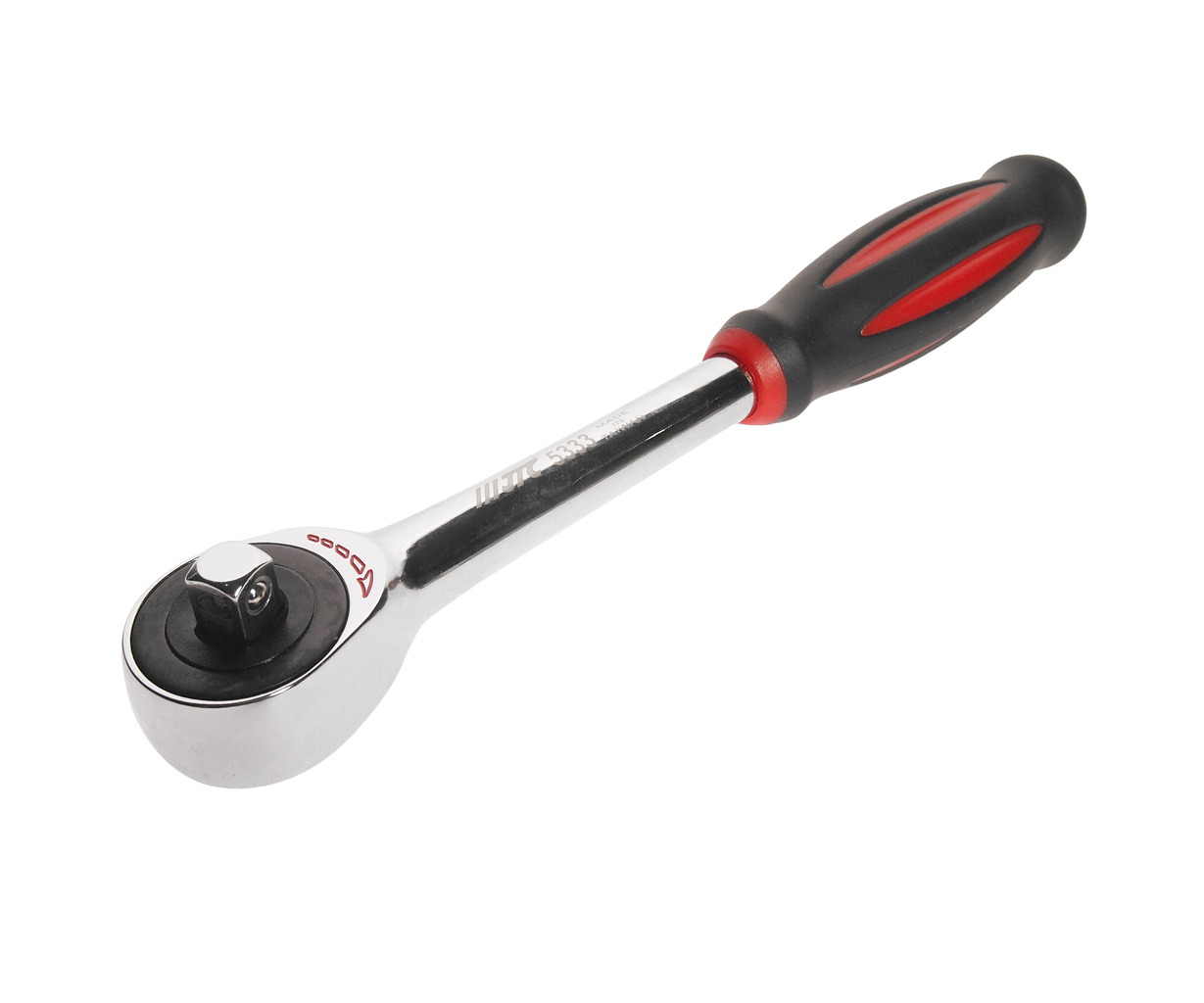 JTC-5333 - Ключ трещотка 3/8" 240мм ротационная JTC -  
Размер: 3/8". 
Длина: 240 мм. 
Количество зубцов: 60 
Габаритные размеры: 245/35/20 мм. (Д/Ш/В)  
Вес: 416 гр.  

