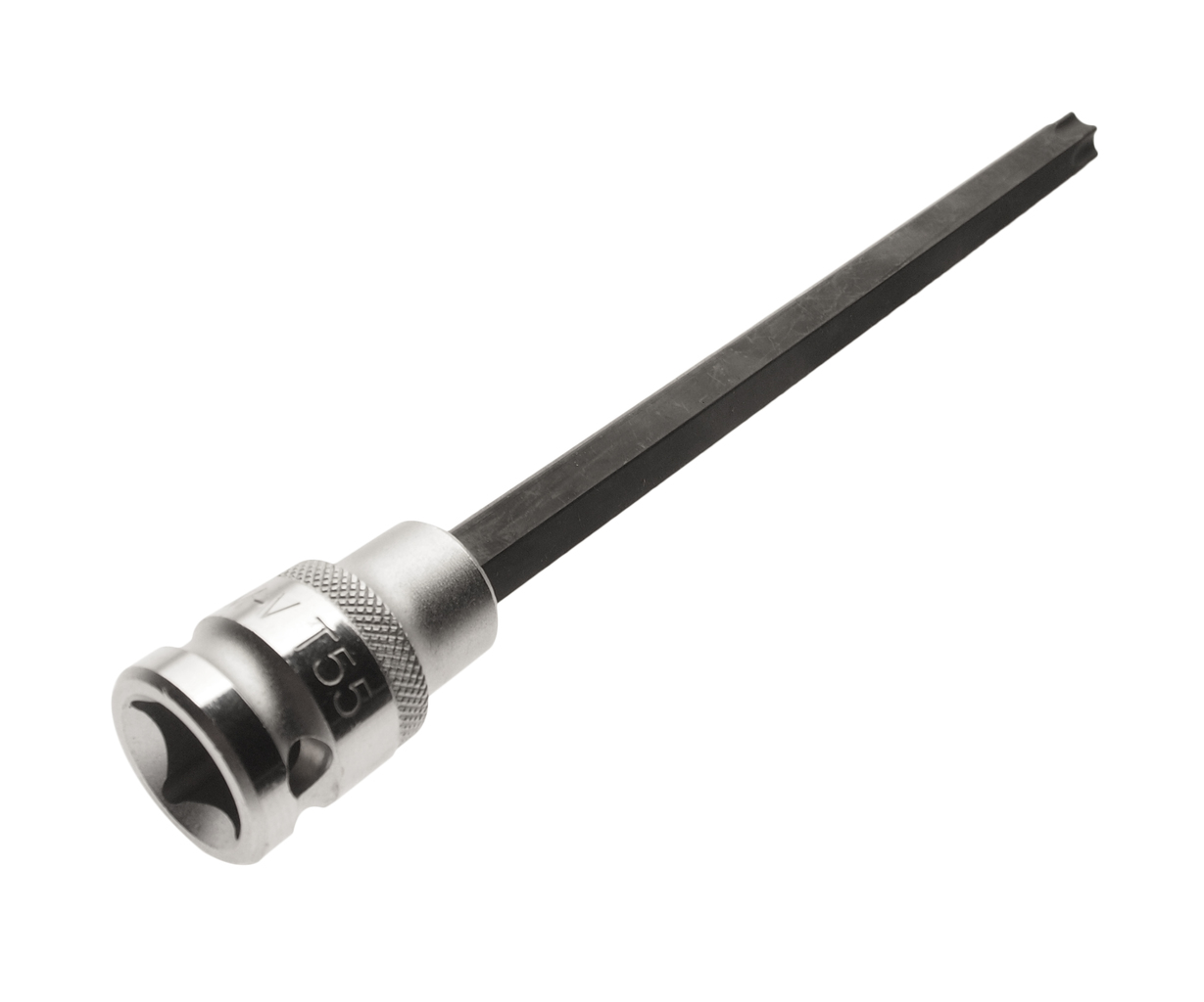 JTC-45555200 - Бита-головка 1/2" TORX T55х200мм длинная JTC - 
Размер: 1/2" х Т55.
Длина: 200 мм.
Диаметр головки: 17,8.
Длина рабочей поверхности: 162 мм.
