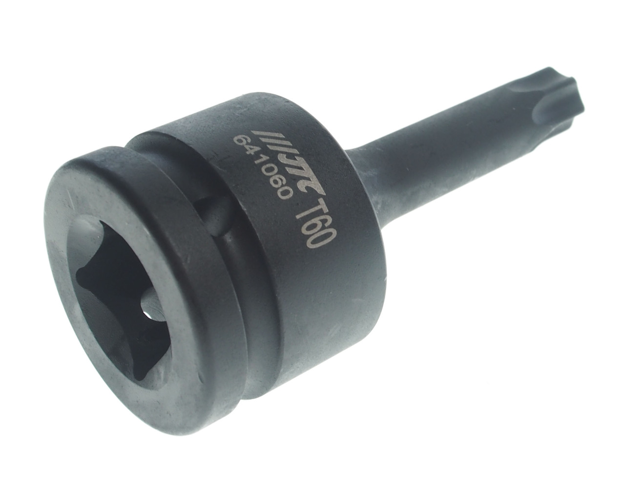 JTC-641060 - Головка торцевая 3/4" TORX T60 ударная JTC - 
Материал: SNCM 8660.
3/4" DR.
Длина: 100 мм.
Размер: T60.

