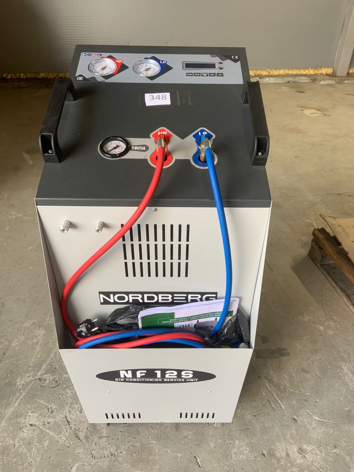 Установка автомат для заправки автомобильных кондиционеров NF12S RM 348