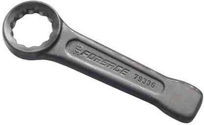 Ключ накидной, отогнутый на 45грд. 16х17мм Forsage F-7581617
