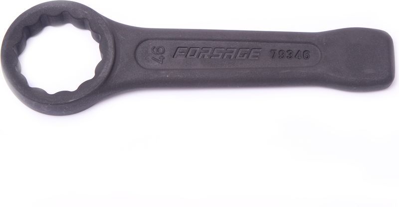 Ключ накидной, отогнутый на 45грд. короткий 18х19мм Forsage F-758S1819