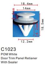 Клипса для крепления внутренней обшивки а/м Мазда/ Мерседес/ Митсубиси пластиковая (100шт/уп.) Forsage клипса C1023(Mazda/Mersedes/Mitsubishi)