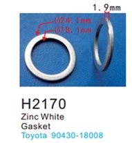 Клипса для крепления внутренней обшивки а/м Тойота металлическая (100шт/уп.) Forsage клипса H2170(Toyota)