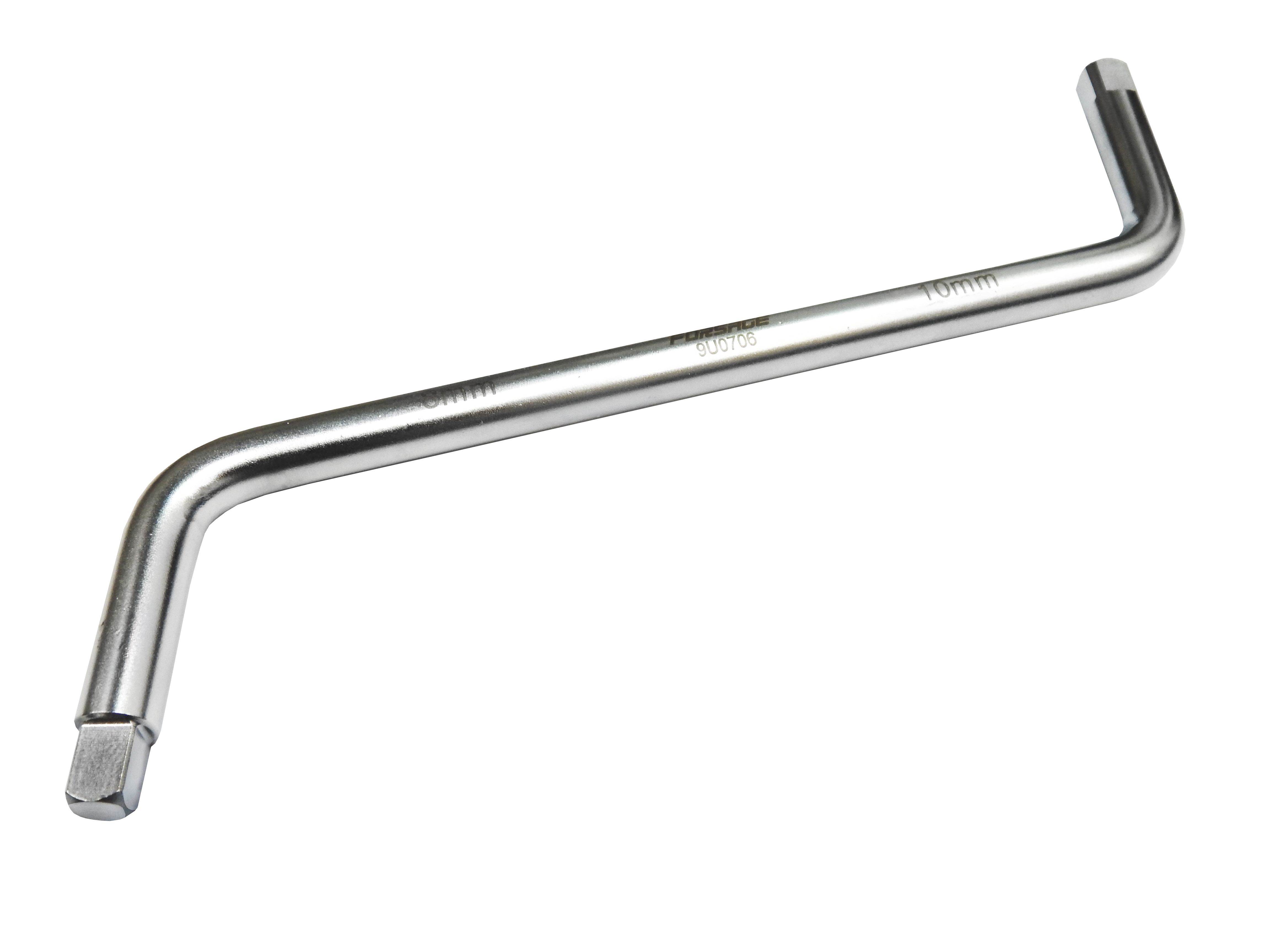 Ключ S-образный для масляных пробок 8х10мм Forsage F-9U0706