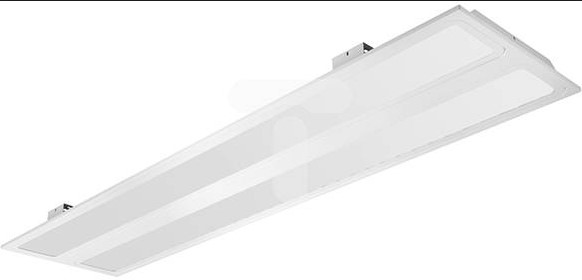 Светильник светодиодный накладной панель VERONA, 50W, 4000К, IP20/IP44, AC220-240V, 50-60Hz, 5600lm, 120x30см, 140град, белый корпус GTV LD-VE2120W-50