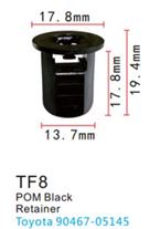 Клипса для крепления внутренней обшивки а/м Тойота пластиковая (100шт/уп.) Forsage F-TF8(Toyota)