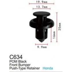 Клипса для крепления внутренней обшивки а/м Хонда пластиковая (100шт/уп.) Forsage клипса C1862(Honda)