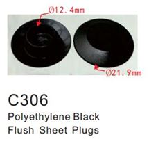 Клипса для крепления внутренней обшивки а/м универсальная пластиковая (100шт/уп.) Forsage F-C306(universal)