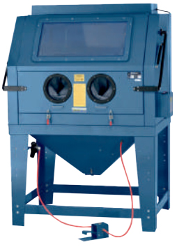 Пескоструйная камера с электродвигателем для очистки воздуха 220B(объем-990л,510л/мин, 3.4-6.1атм) Forsage F-SBC990