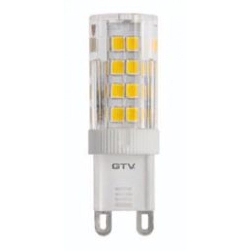 Лампочка светодиодная G9, SMD 2835, 4000K, 3,5W, AC220-240V, 360град, 320lm, 38mA GTV LD-G9P35W-40