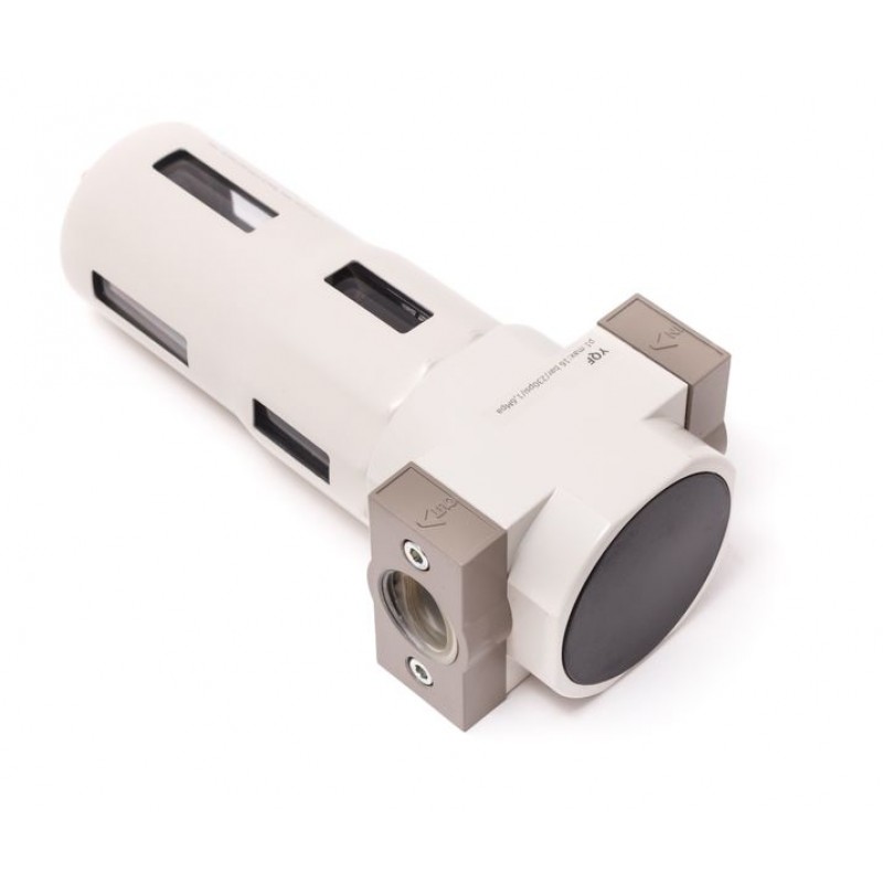 Фильтр для пневмосистемы 3/4" (пропускная способность:8500 л/мин, давление max: 16 bar, температура воздуха: 0° до 60°, 5мк) Partner YQF5000-06