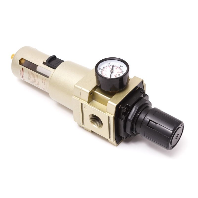 Фильтр-регулятор с индикатором давления для пневмосистемы 3/4" (пропускная способность: 8000  л/мин, давление max: 10 bar, температура воздуха: 0° до Partner AW5000-06